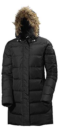 Damen Helly Hansen W Aden Down Parka, Schwarz, M von Helly Hansen