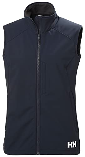 Helly Hansen Damen Damen Weste Paramount Softshell Weste, Navy, M, 62926 von Helly Hansen
