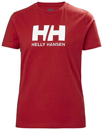 Helly Hansen Damen Hh Logo T-shirt T Shirt, 162 Red, XS EU von Helly Hansen