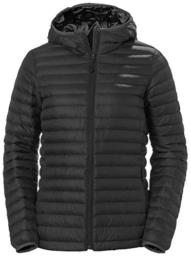 Damen Helly Hansen W Sirdal Hooded Insulator Jack, Schwarz, L von Helly Hansen