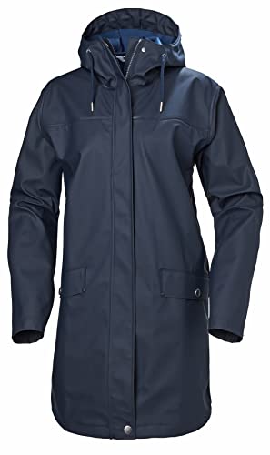 Damen Helly Hansen W Moss Rain Coat, Marineblau, L von Helly Hansen