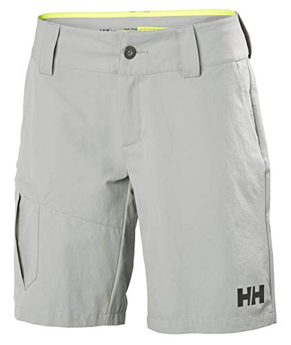 Helly Hansen Damen Schnell Trocknende HH Kurze Cargohose, 26, Grau-Nebel von Helly Hansen