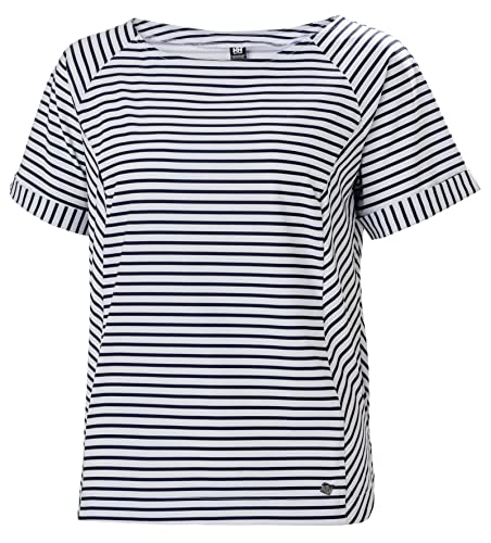 Helly Hansen Damen W Thalia T-Shirt, 598 Navy Stripe, S von Helly Hansen