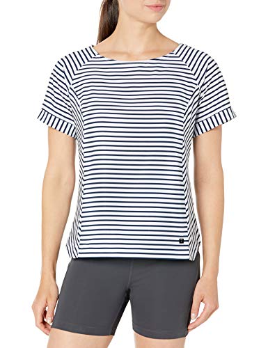 Helly Hansen Damen Thalia T-Shirt, Navy Stripe, XS von Helly Hansen