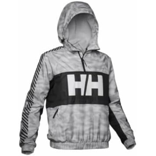Helly Hansen Damen Vector Packable Wind Jacke, White Active Grid, L von Helly Hansen