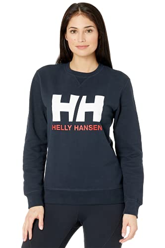 Helly Hansen Damen W Hh Logo Crew Sweat Kapuzenpullover, Blau (Azul Navy 597), Small von Helly Hansen