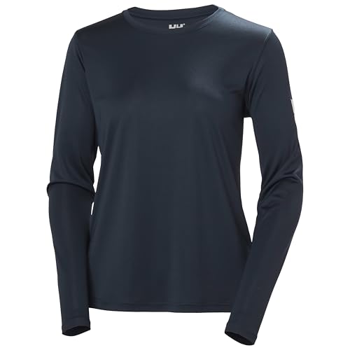 Helly Hansen Damen W Hh Tech Crew Ls 2.0 Undershirt, Marineblau, XL EU von Helly Hansen