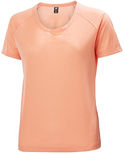 Helly Hansen Damen Damen T-Shirt Verglas Pace T-Shirt, Melon, XL, 62967 von Helly Hansen