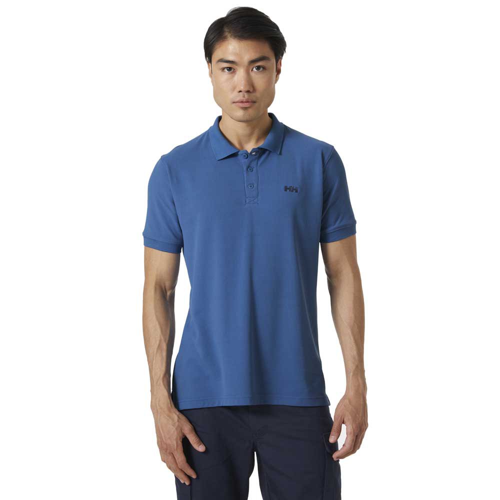 Helly Hansen Driftline Short Sleeve Polo Shirt Blau S Mann von Helly Hansen
