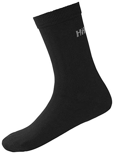 Unisex Helly Hansen Everyday Cotton Sock 3Pk, Schwarz, 42-44 von Helly Hansen