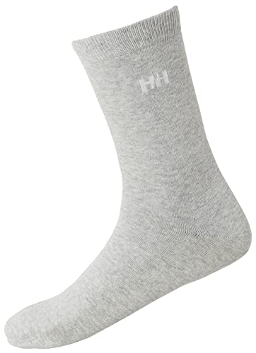 Unisex Helly Hansen Everyday Cotton Sock 3Pk, Grau-Melange, 39-41 von Helly Hansen
