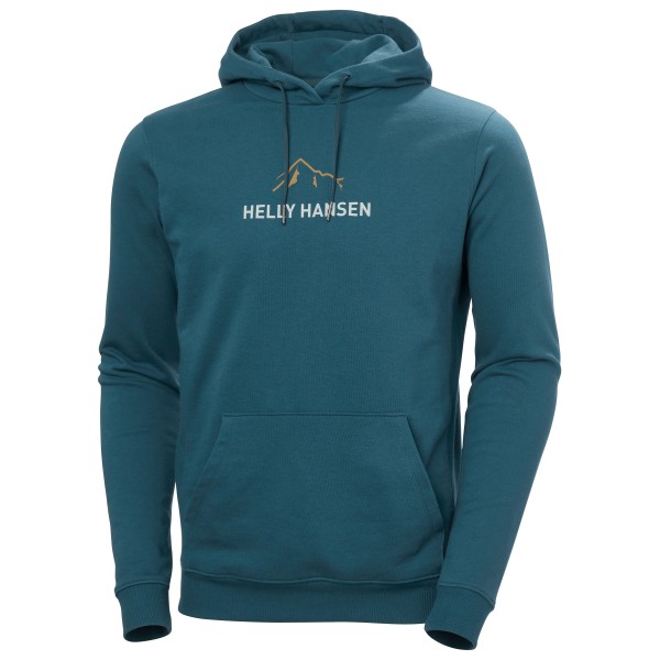 Helly Hansen - F2F Organic Cotton Hoodie 2.0 - Hoodie Gr L blau von Helly Hansen