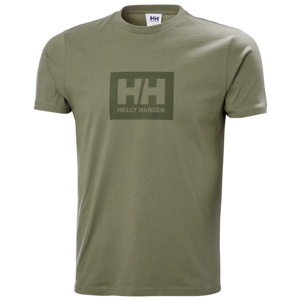 Helly Hansen - HH Box T - T-Shirt Gr S oliv von Helly Hansen