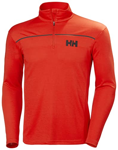 Helly Hansen Herren Hp 1/2 Zip Pullover Sweater, 222 Alert Red, S UK von Helly Hansen