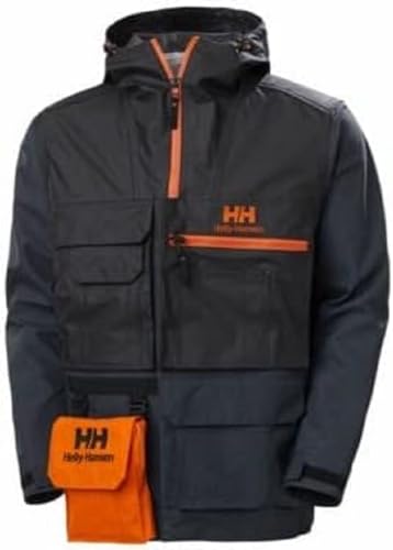 Helly Hansen Heritage Pu Hybrid Regenjacke Unisex, Navy, S von Helly Hansen