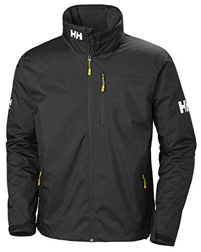 Herren Helly Hansen Crew Hooded Midlayer Jacket, Schwarz, XS von Helly Hansen