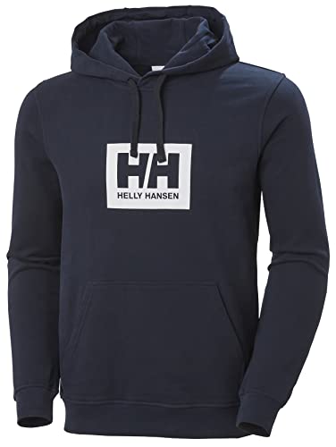 Herren Helly Hansen HH Box Hoodie, Marineblau, 2XL von Helly Hansen