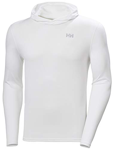 Helly Hansen Herren HH Lifa Active Solen Kapuzenpullover, L, Weiß von Helly Hansen