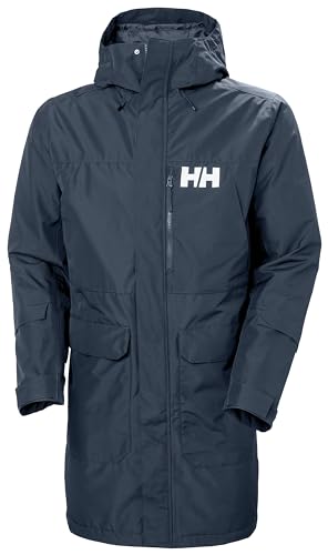 Herren Helly Hansen Rigging Ins Rain Coat, Marineblau, M von Helly Hansen