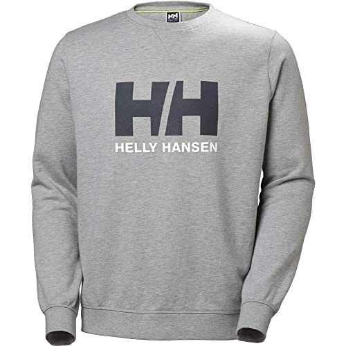 Herren Helly Hansen HH Logo Crew Sweat, Grau-Melange, XL von Helly Hansen