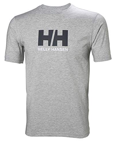 Herren Helly Hansen HH Logo Hoodie, Grau-Melange, S von Helly Hansen