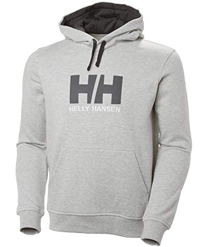 Herren Helly Hansen HH Logo Hoodie, Grau-Melange, L von Helly Hansen