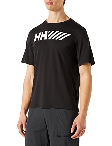 Herren Helly Hansen Lifa Tech Graphic Tshirt, Schwarz, S von Helly Hansen