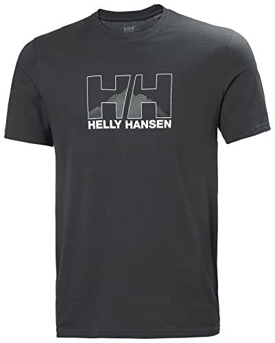 Herren Helly Hansen Nord Graphic T-Shirt, Ebenholz, L von Helly Hansen