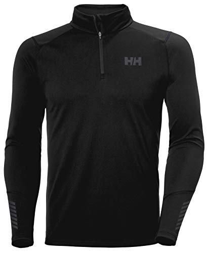 Herren Helly Hansen Lifa Active 1/2 Zip, Schwarz, S von Helly Hansen