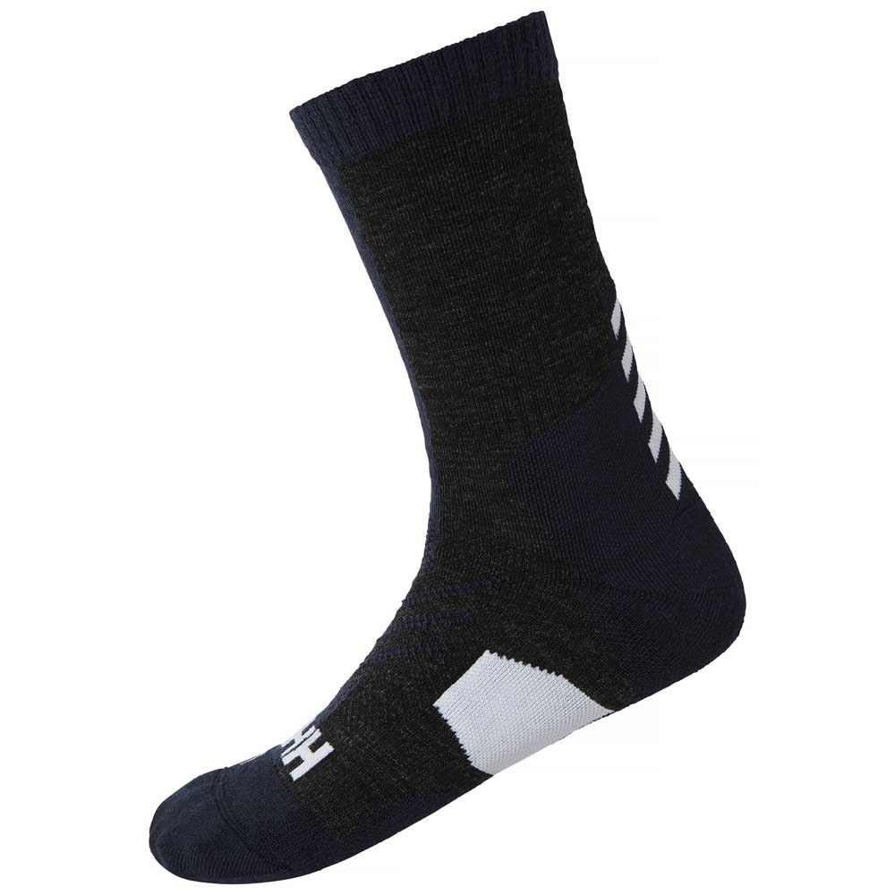 Helly Hansen Hiking Warm Crew Socks Schwarz EU 45-47 Mann von Helly Hansen