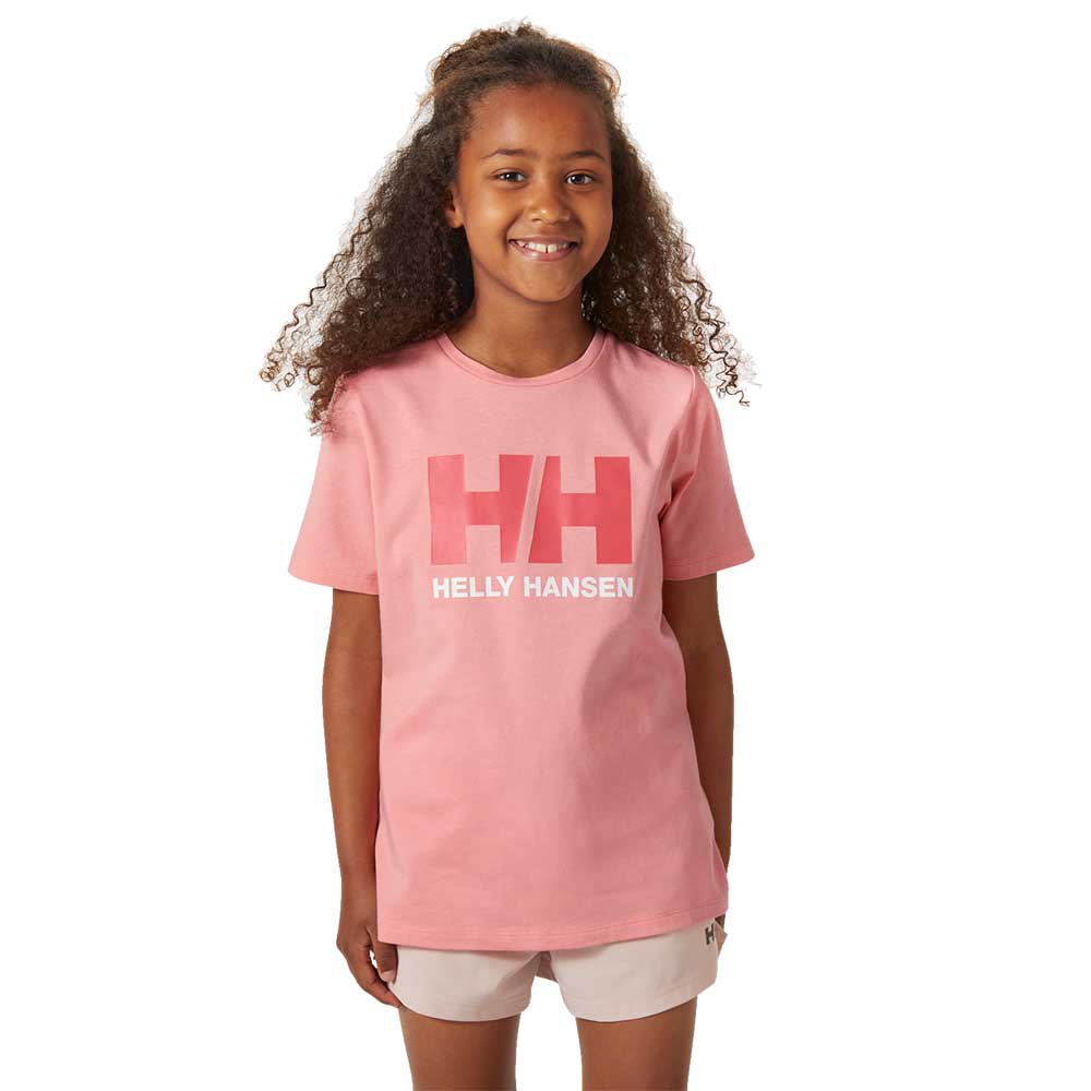 Helly Hansen Junior Logo Short Sleeve T-shirt Rosa 10 Years Junge von Helly Hansen