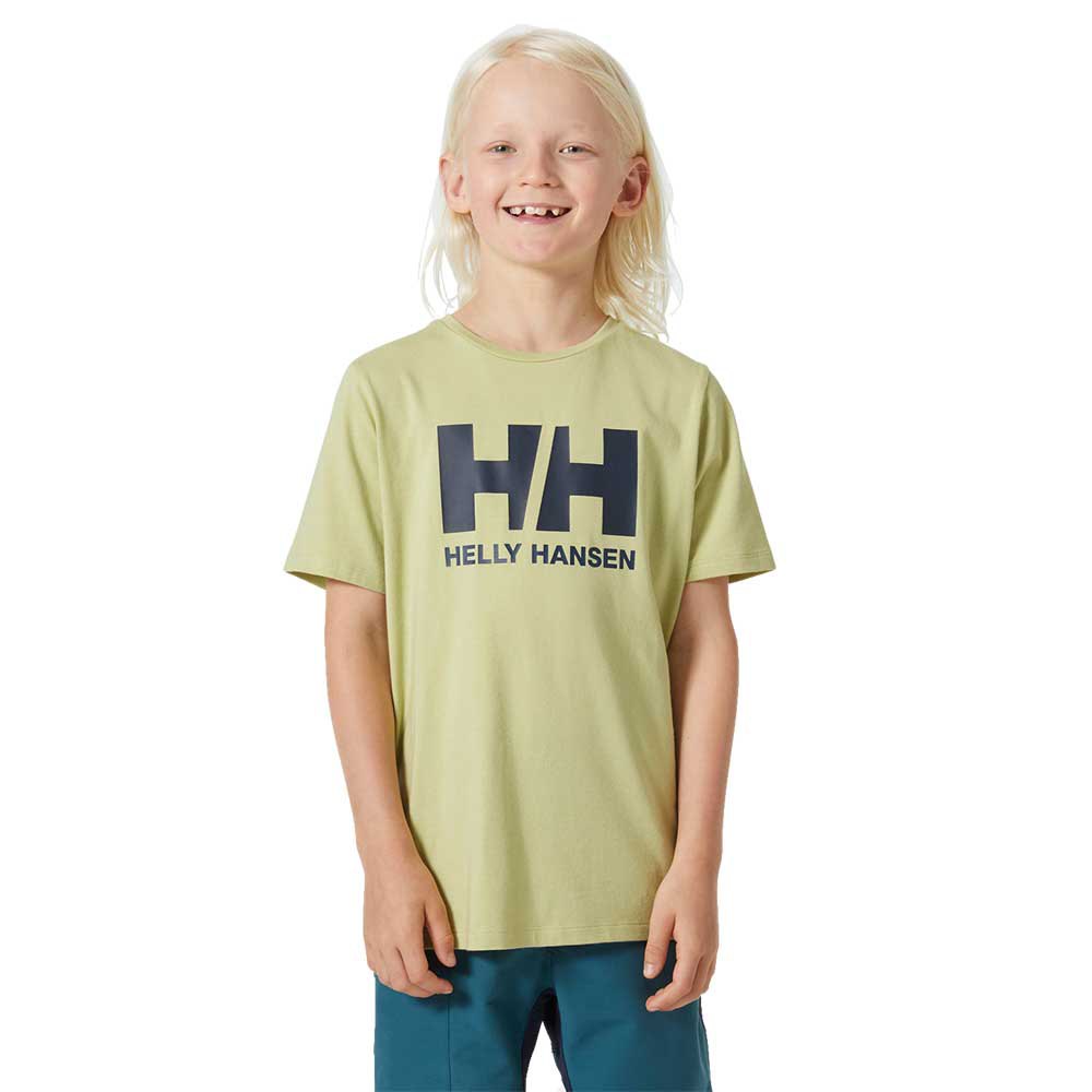Helly Hansen Junior Logo Short Sleeve T-shirt Gelb 12 Years Junge von Helly Hansen