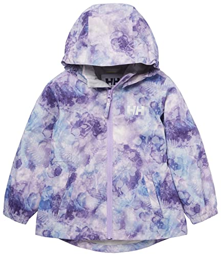 Helly Hansen K Sarah Rain Jacket Heather Aop Kids Unisex 1 von Helly Hansen