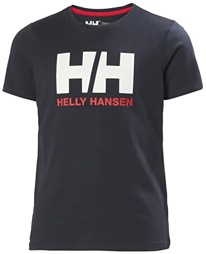 Helly Hansen Junior Unisex HH Logo T-Shirt, 10, Marineblau von Helly Hansen
