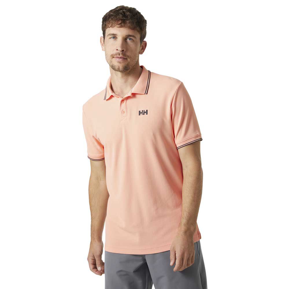 Helly Hansen Kos Short Sleeve Polo Shirt Orange M Mann von Helly Hansen