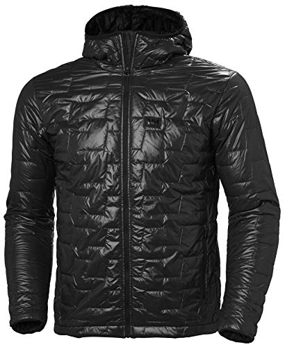 Helly-Hansen Lifaloft Herren Isolationsjacke mit Kapuze, 990 Schwarz, Größe XL von Helly-Hansen