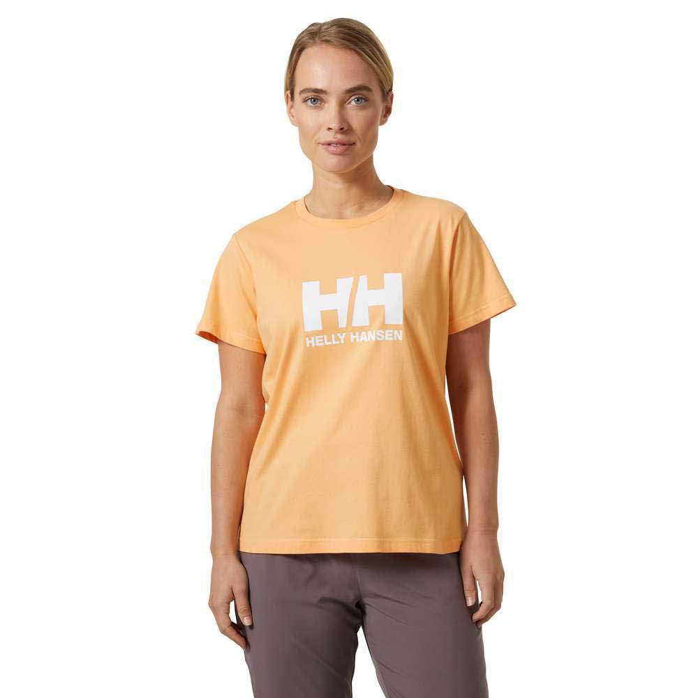 Helly Hansen Logo 2.0 Short Sleeve T-shirt Orange XL Frau von Helly Hansen