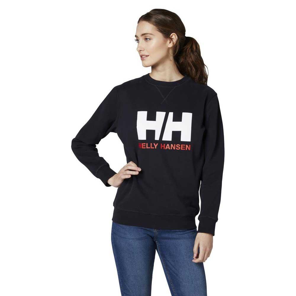 Helly Hansen Logo Crew Sweatshirt Schwarz L Frau von Helly Hansen