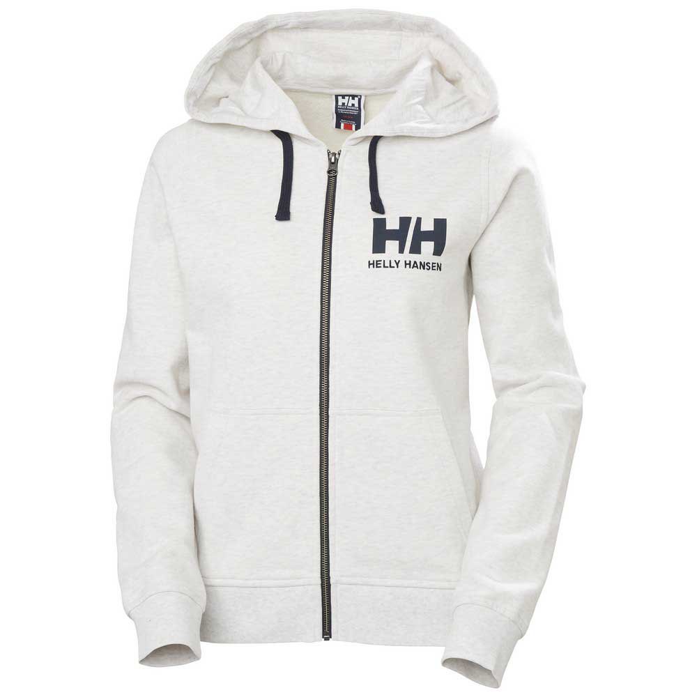 Helly Hansen Logo Full Zip Sweatshirt Weiß XL Frau von Helly Hansen