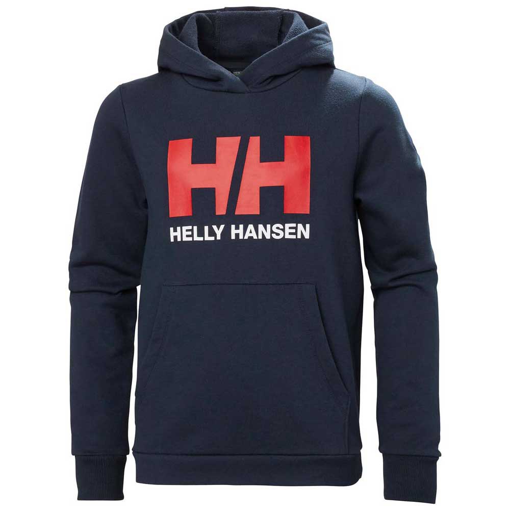 Helly Hansen Logo Hoodie Blau 10 Years von Helly Hansen
