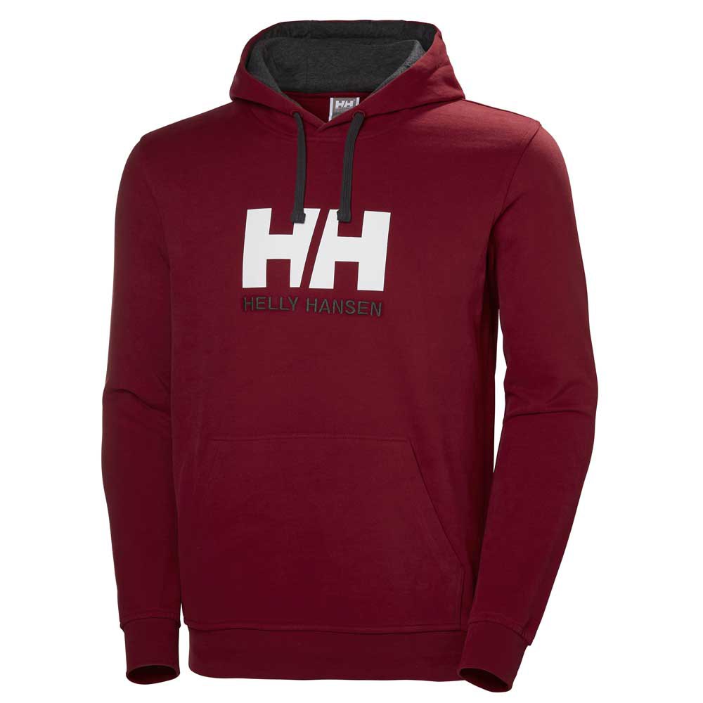 Helly Hansen Logo Hoodie Rot L Mann von Helly Hansen