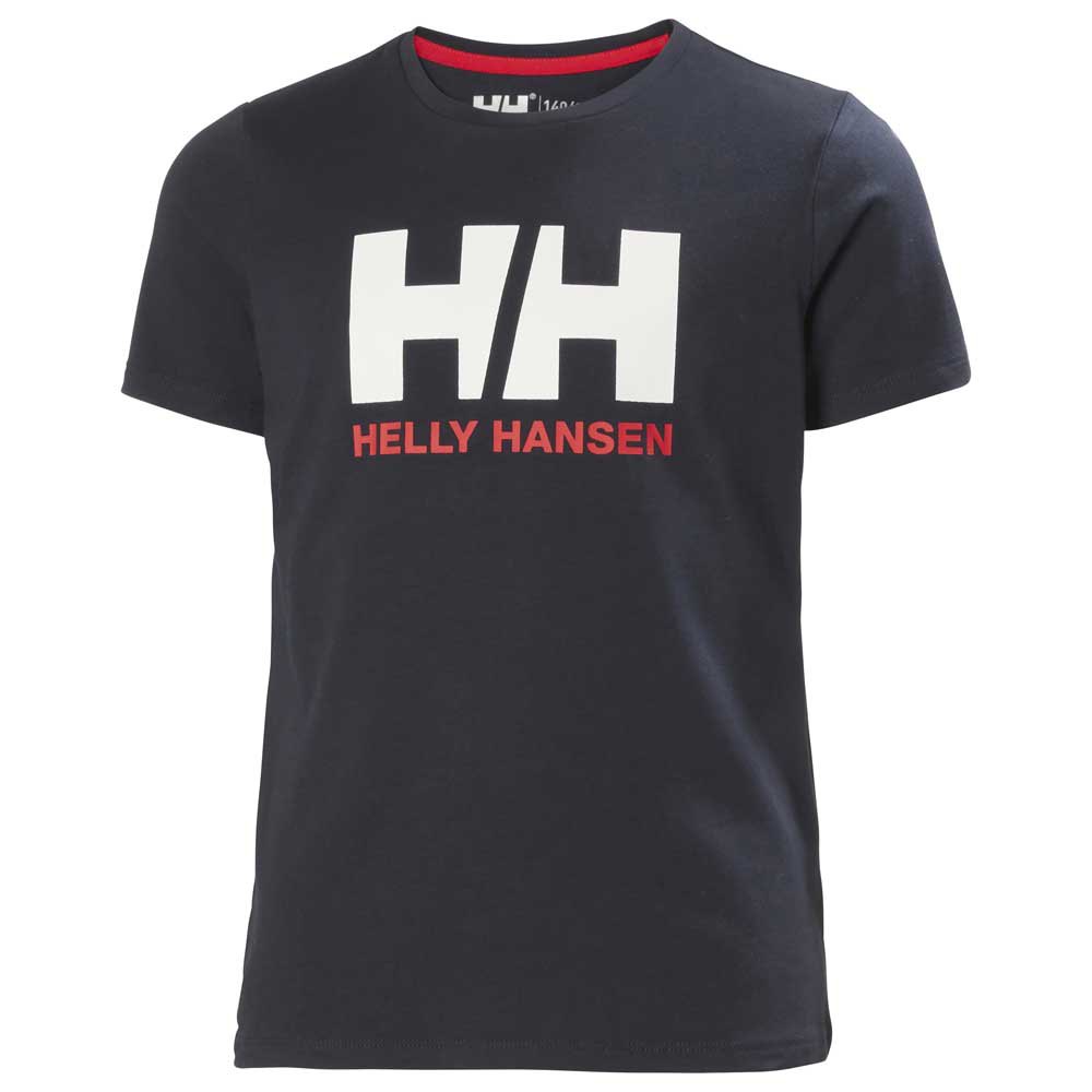 Helly Hansen Logo Short Sleeve T-shirt Blau 12 Years Junge von Helly Hansen