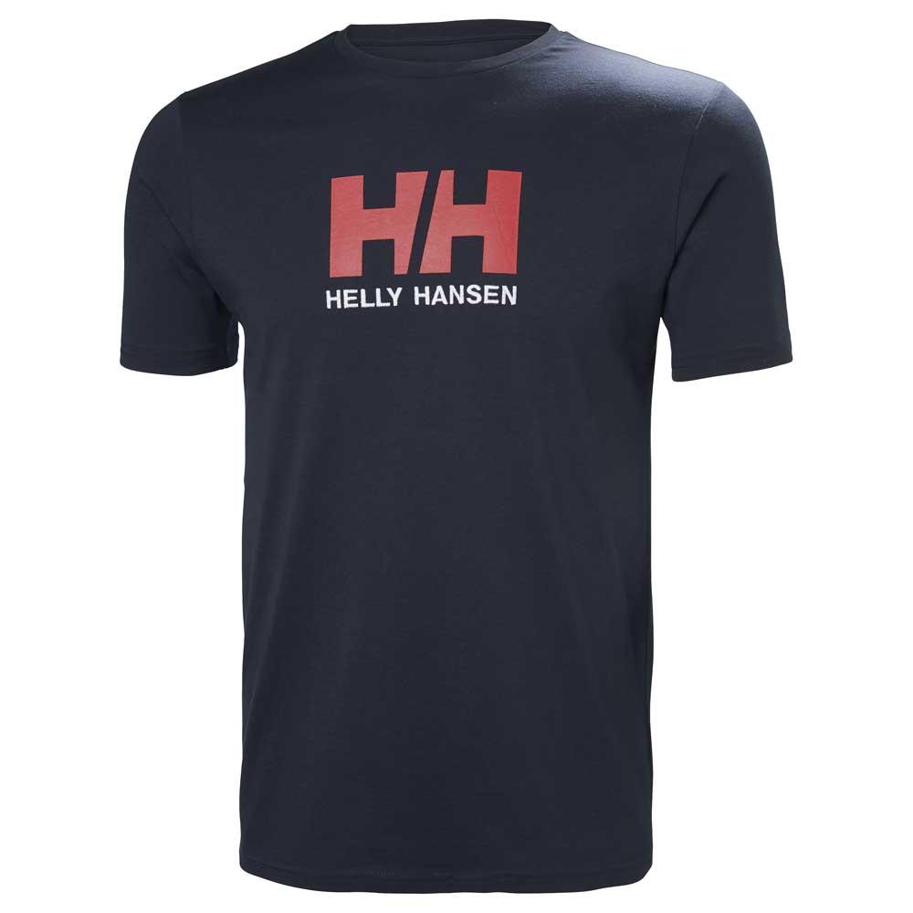 Helly Hansen Logo Short Sleeve T-shirt Blau M Mann von Helly Hansen