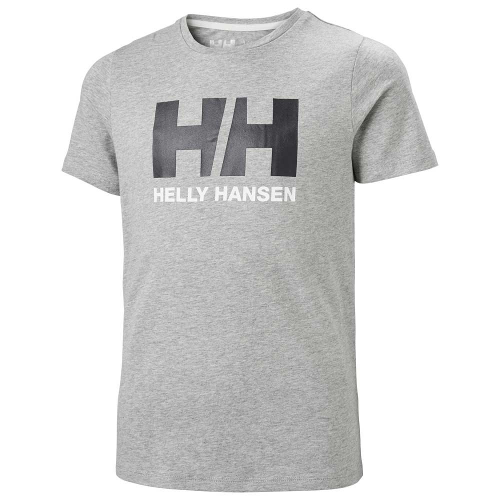 Helly Hansen Logo Short Sleeve T-shirt Grau 10 Years Junge von Helly Hansen