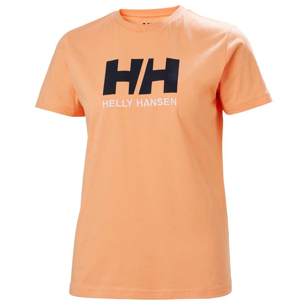 Helly Hansen Logo Short Sleeve T-shirt Orange S Frau von Helly Hansen