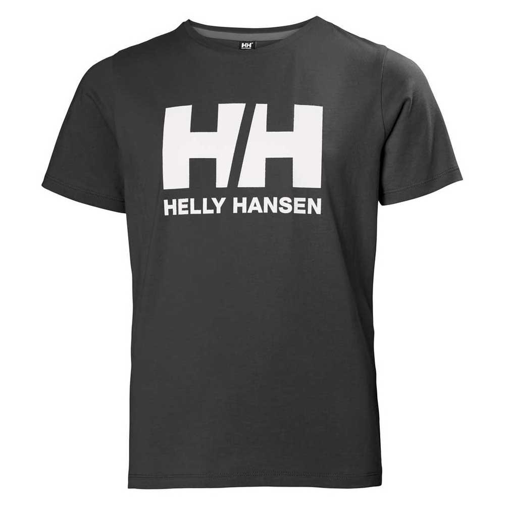 Helly Hansen Logo Short Sleeve T-shirt Schwarz 10 Years Junge von Helly Hansen