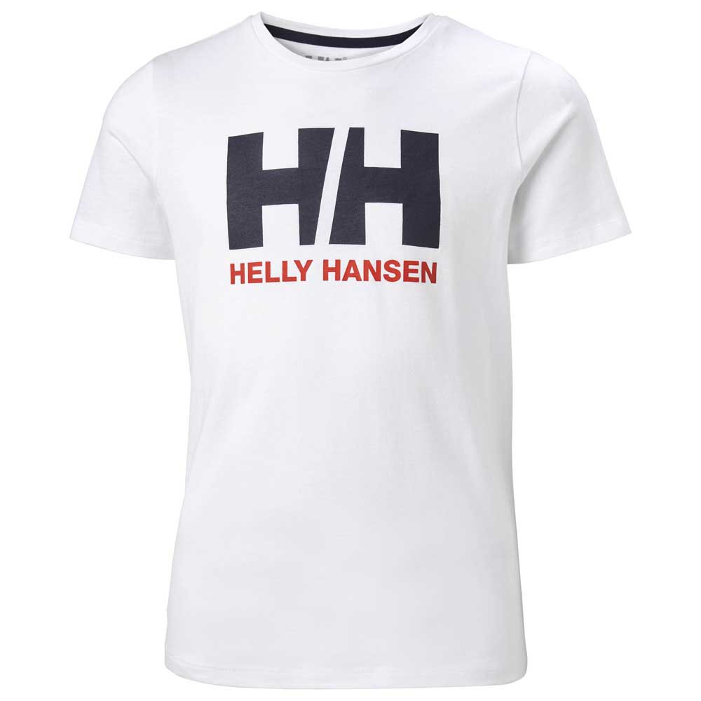 Helly Hansen Logo Short Sleeve T-shirt Weiß 10 Years Junge von Helly Hansen