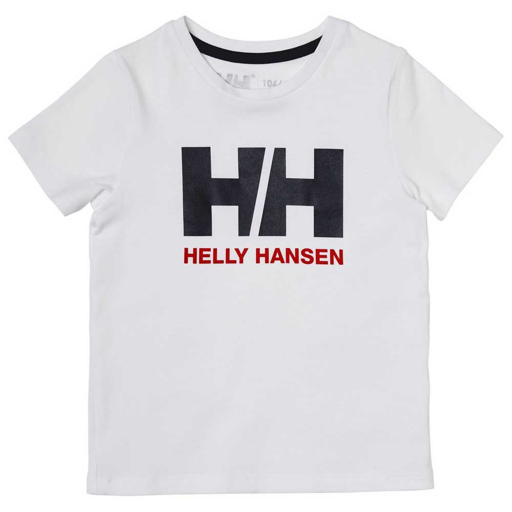 Helly Hansen Logo Short Sleeve T-shirt Weiß 7 Years Junge von Helly Hansen