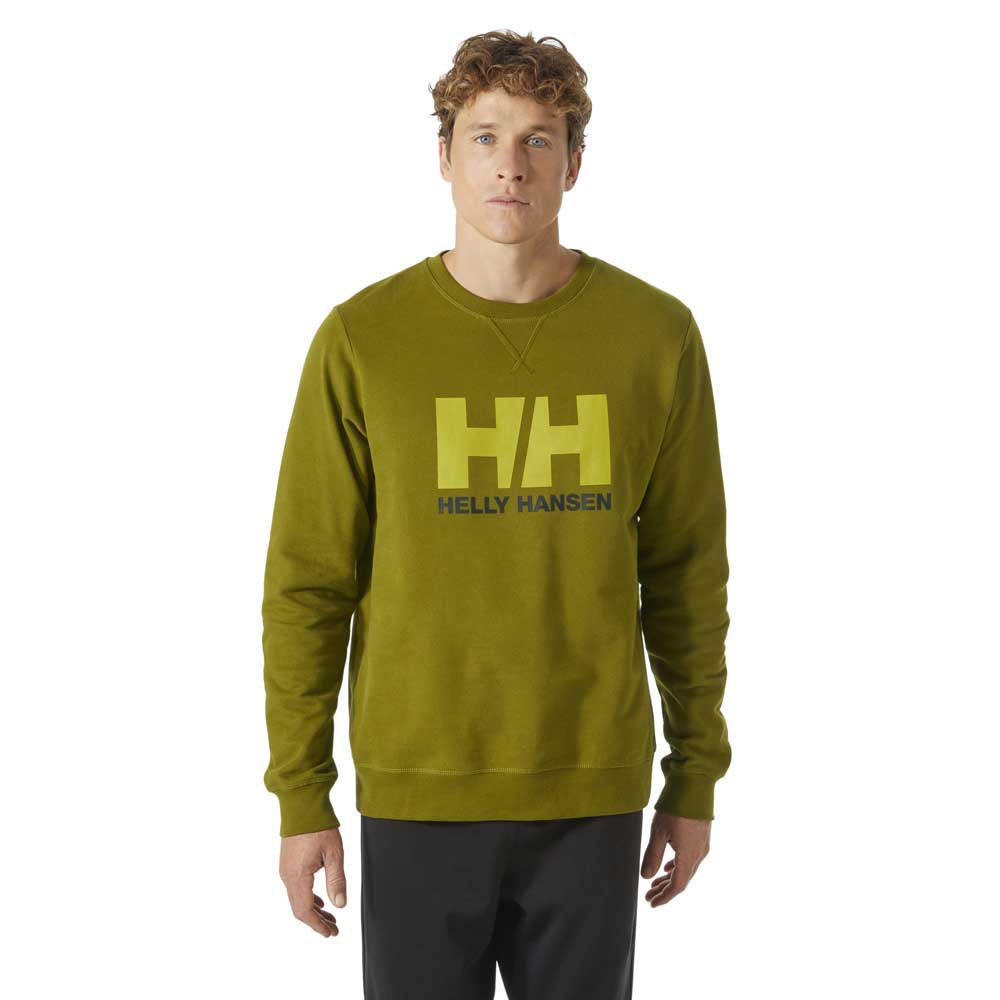 Helly Hansen Logo Sweatshirt Grün M Mann von Helly Hansen