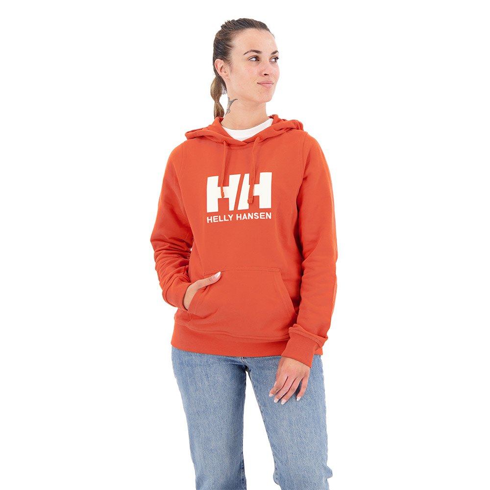 Helly Hansen Logo Sweatshirt Orange S Frau von Helly Hansen